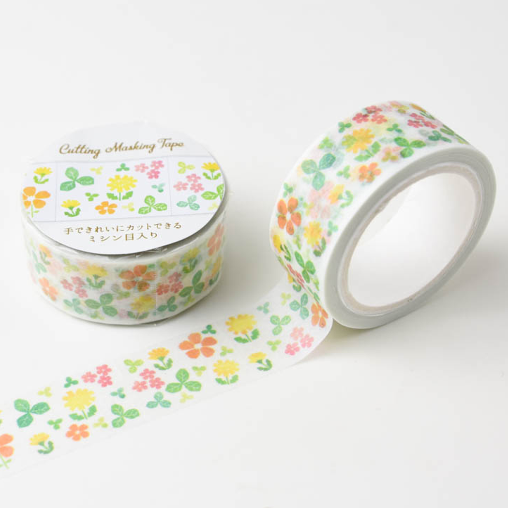 Pine Book Cutting Masking Tape Flower Field