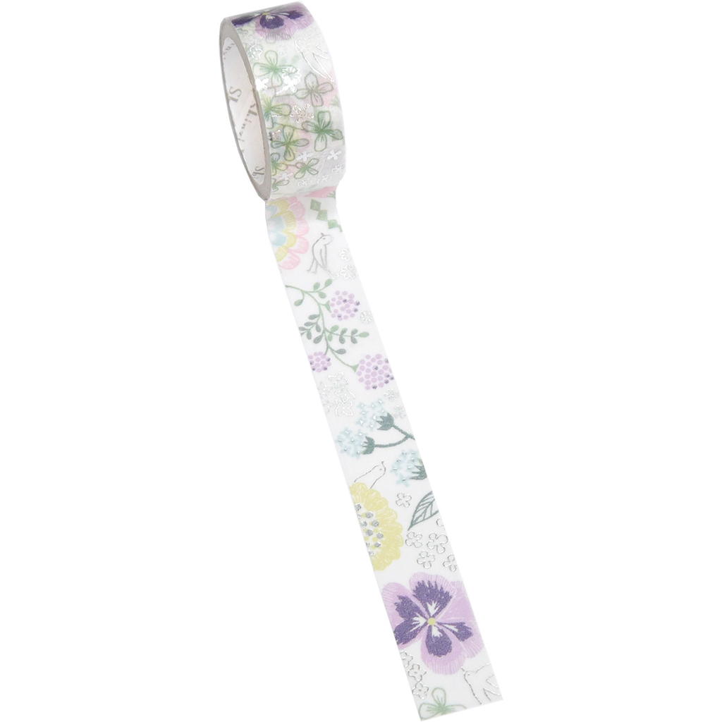 Shinzi Katoh Masking Tape - Flower Garden