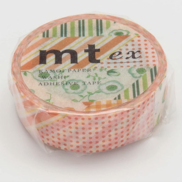 MT Masking Tape - Flower Orange