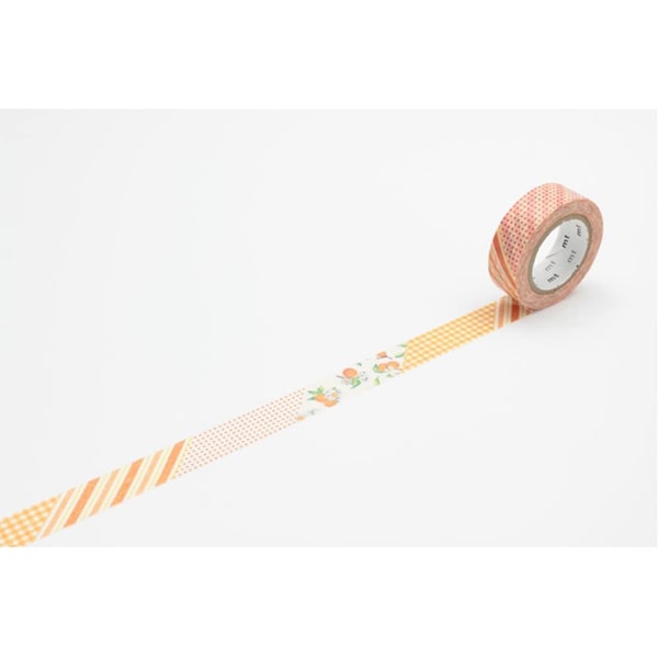 MT Masking Tape - Flower Orange
