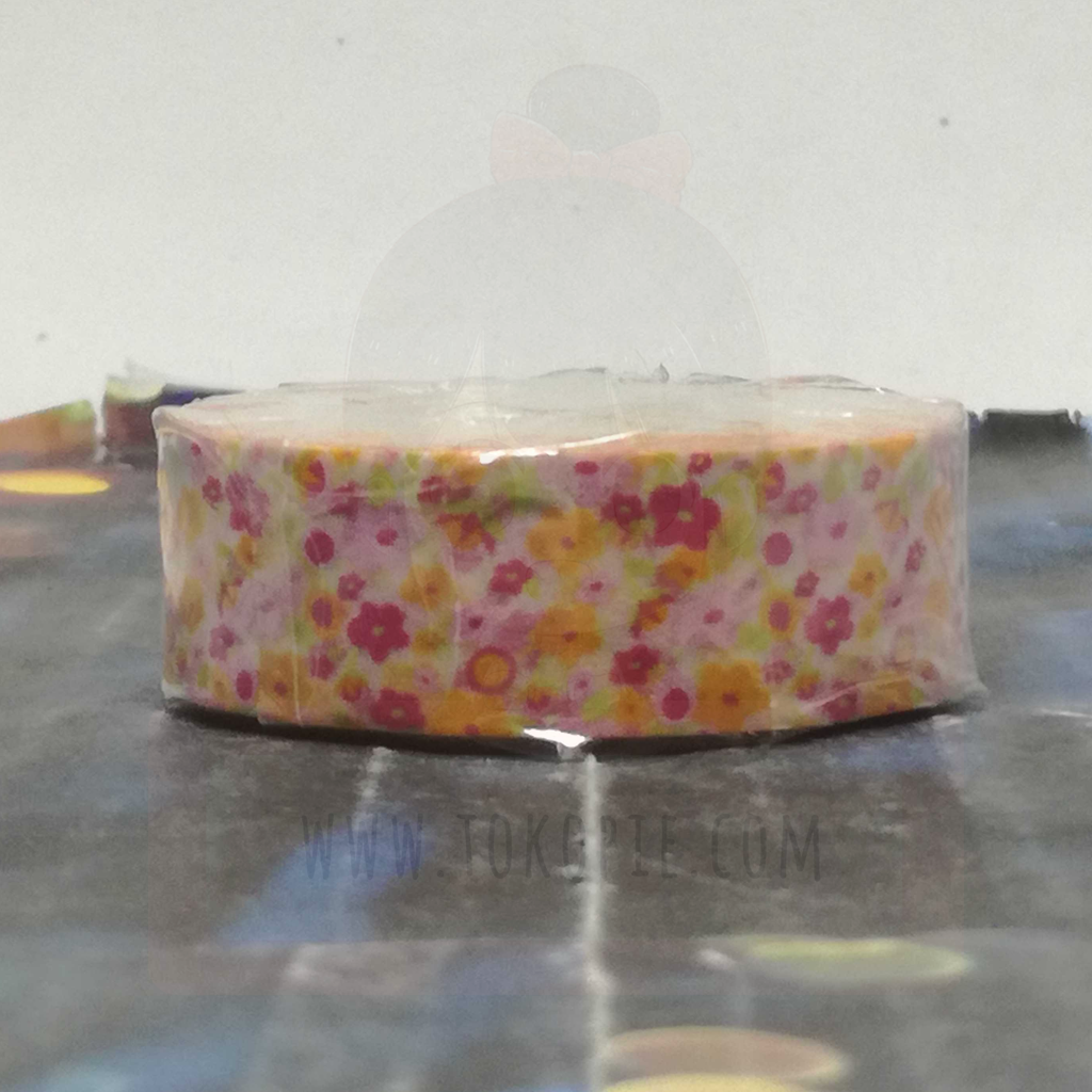 Various Small Flowers Masking Tape