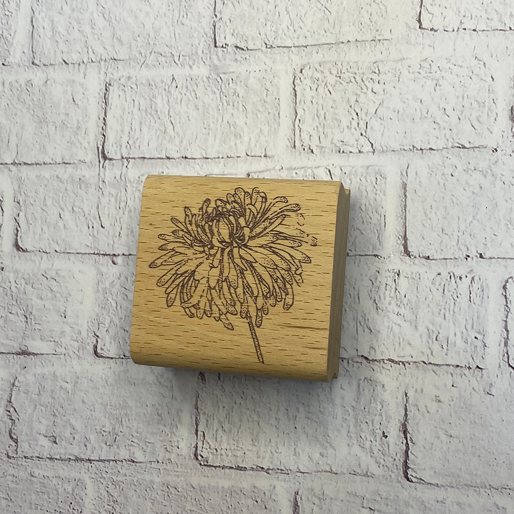Flower Rubber Stamp