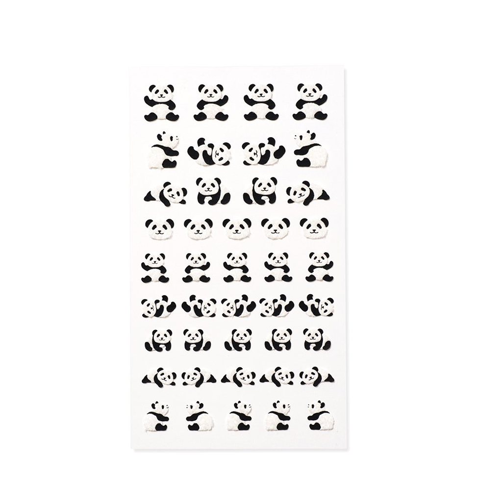 G.C. Press Sticker - Fluffy Panda