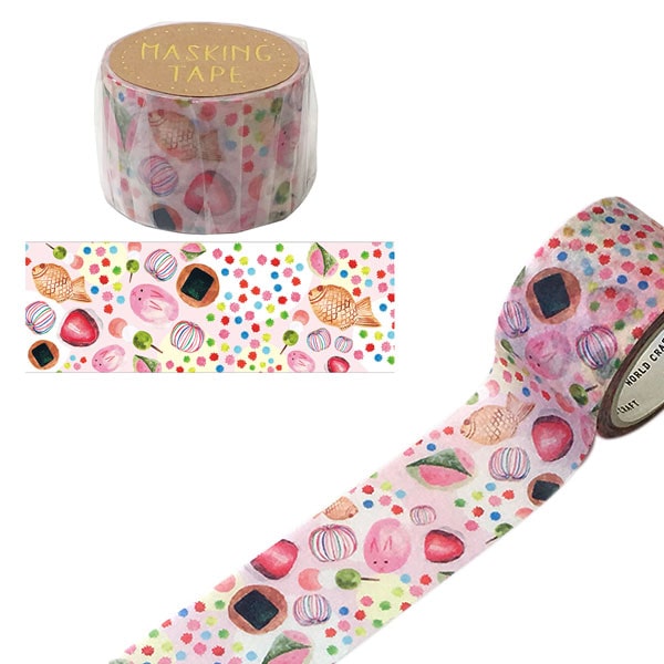 World Craft Masking Tape Sweets