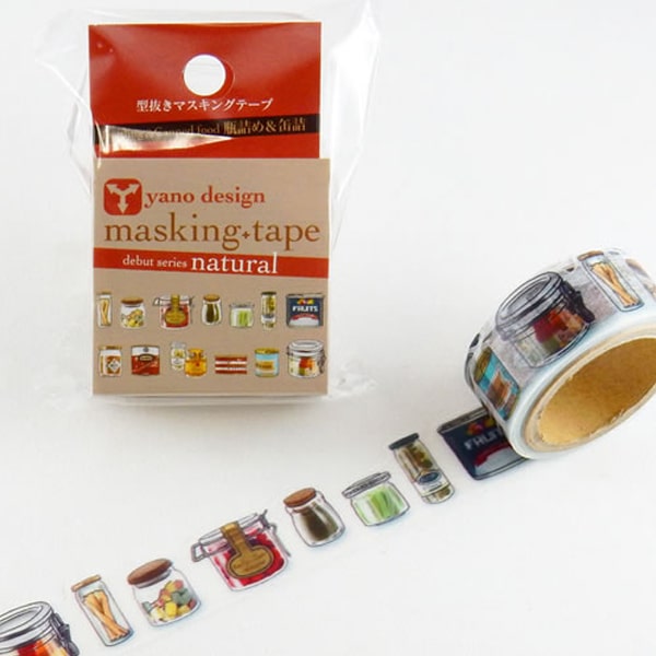 Masking Tape Debut Series Natural Bottling & Canned Food