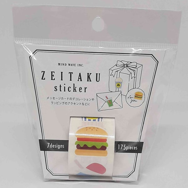 Mindwave Zeitaku Sticker Food