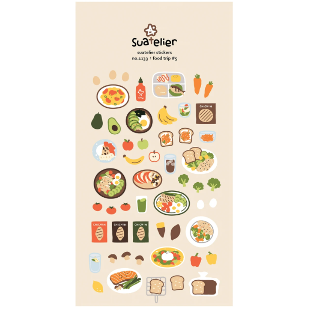 Suatelier Sticker Food Trip #5