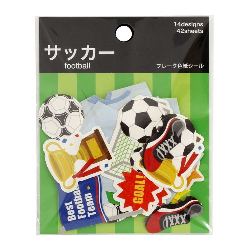 Gakken Sta:Ful Football Flake Sticker