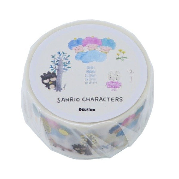 Foil Masking Tape Sanrio Characters Natural Forest