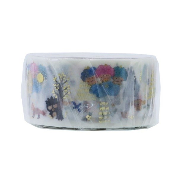 Foil Masking Tape Sanrio Characters Natural Forest