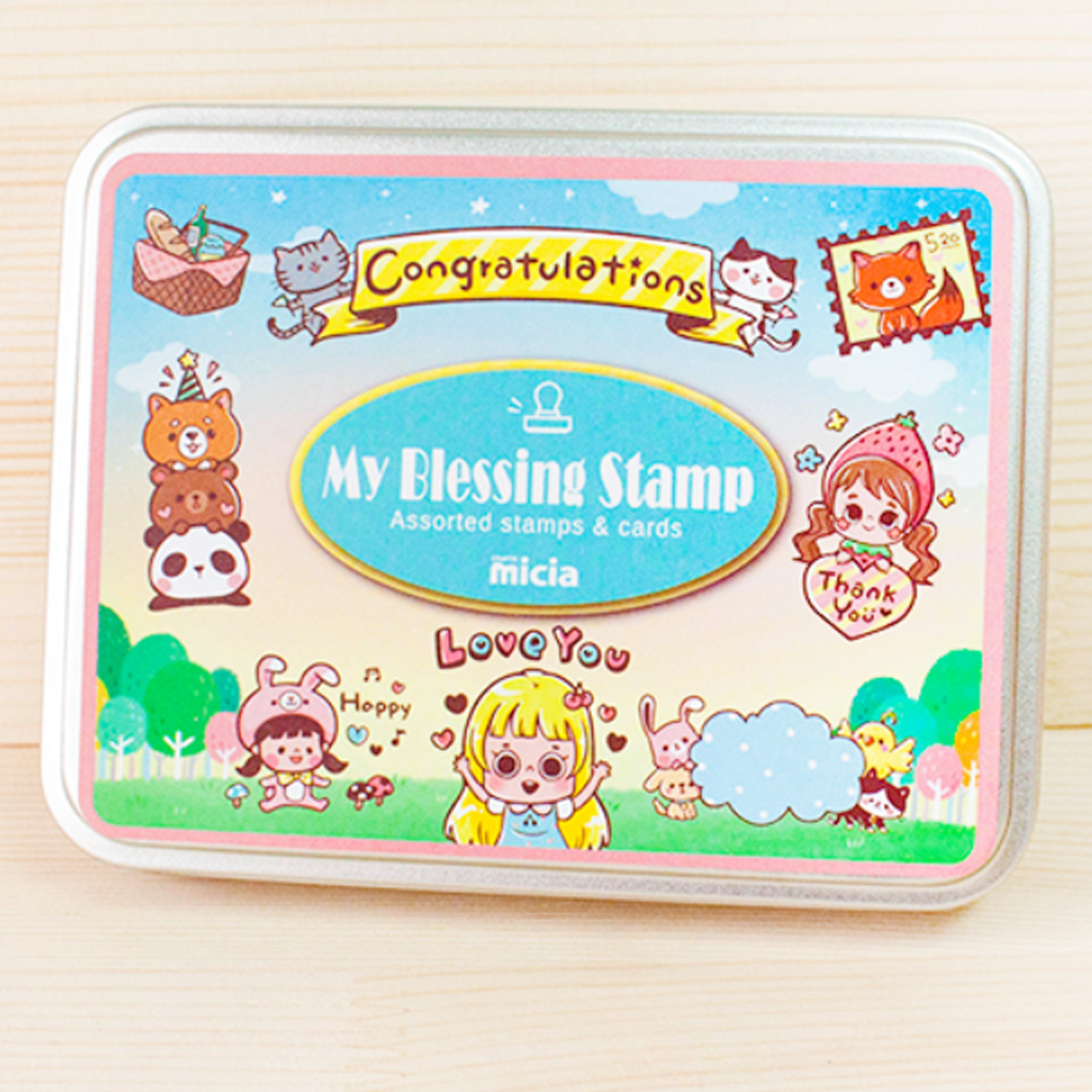 Micia Iron Box Stamp - Forest Party For Girls and Animals