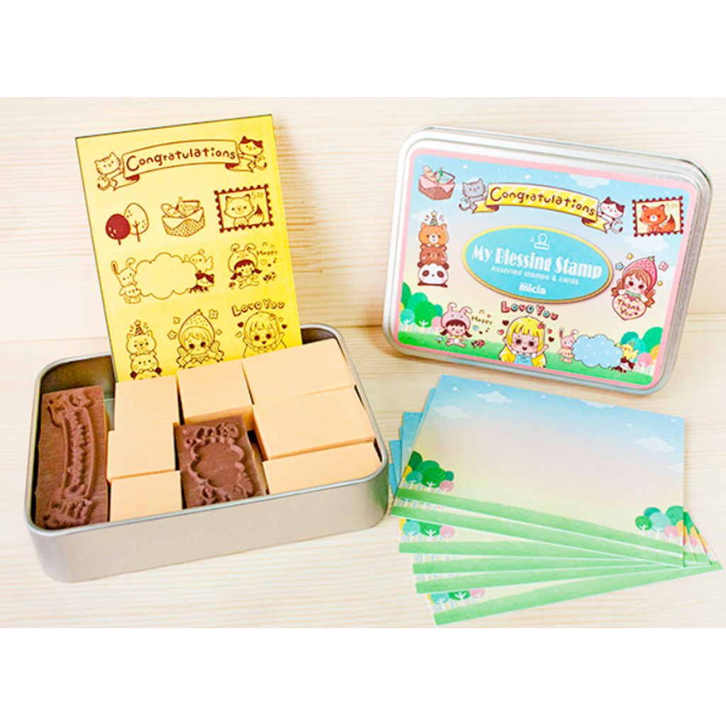 Micia Iron Box Stamp - Forest Party For Girls and Animals