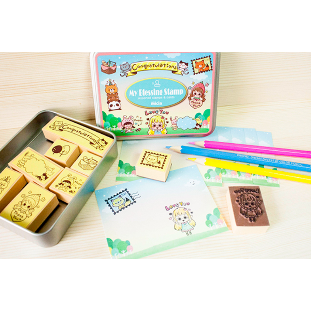 Micia Iron Box Stamp - Forest Party For Girls and Animals