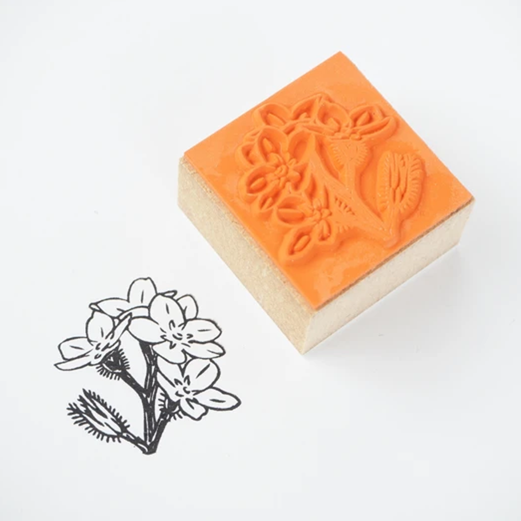 Yumi Imai Rubber Stamp - Forget-Me-Not