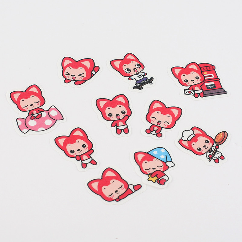 BGM Ali The Fox Deco Flake Sticker