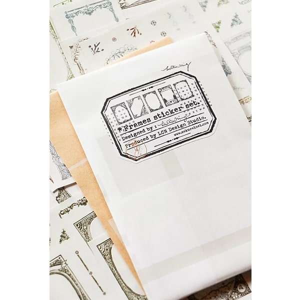 Lin Chia Ning Frames Sticker Set