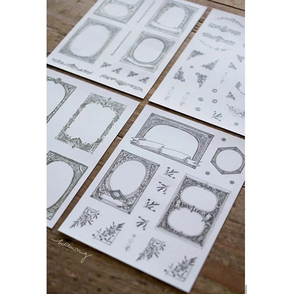 Lin Chia Ning Frames Sticker Set