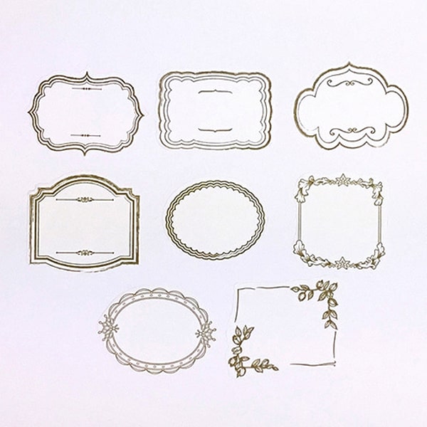 Bande Vintage Writing Roll Sticker