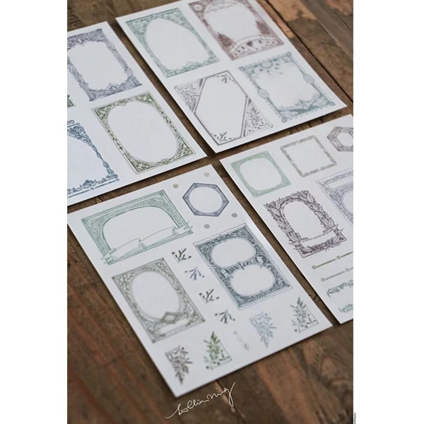 Lin Chia Ning Frames Sticker Set