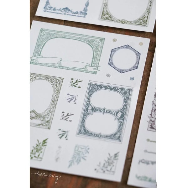 Lin Chia Ning Frames Sticker Set