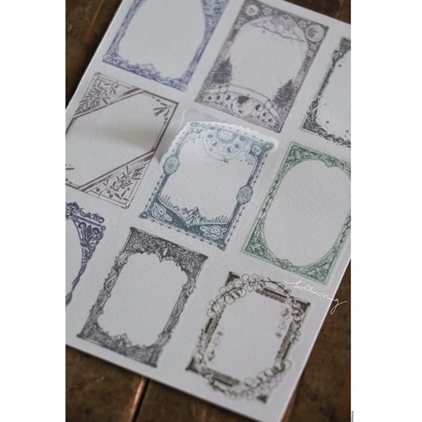 Lin Chia Ning Frames Sticker Set