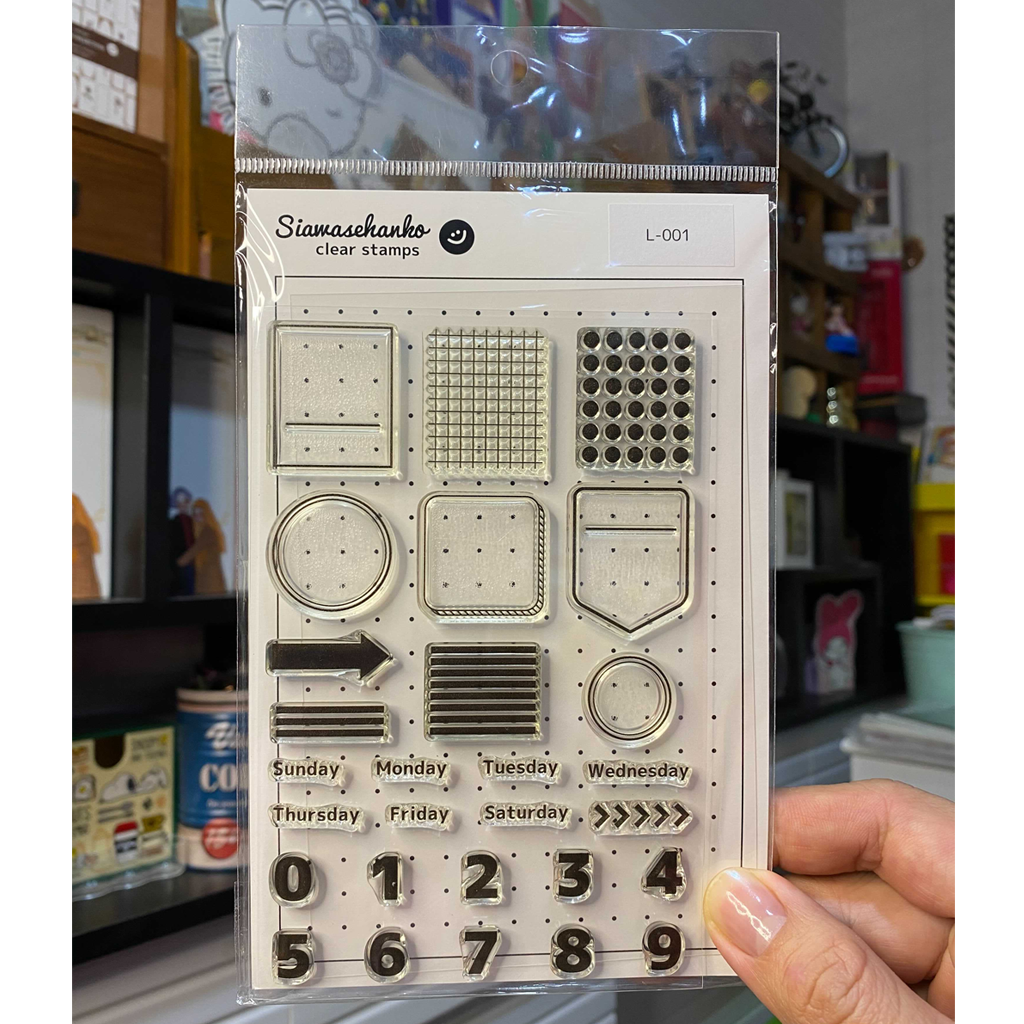 Siawasehanko Clear Stamp - Frameset