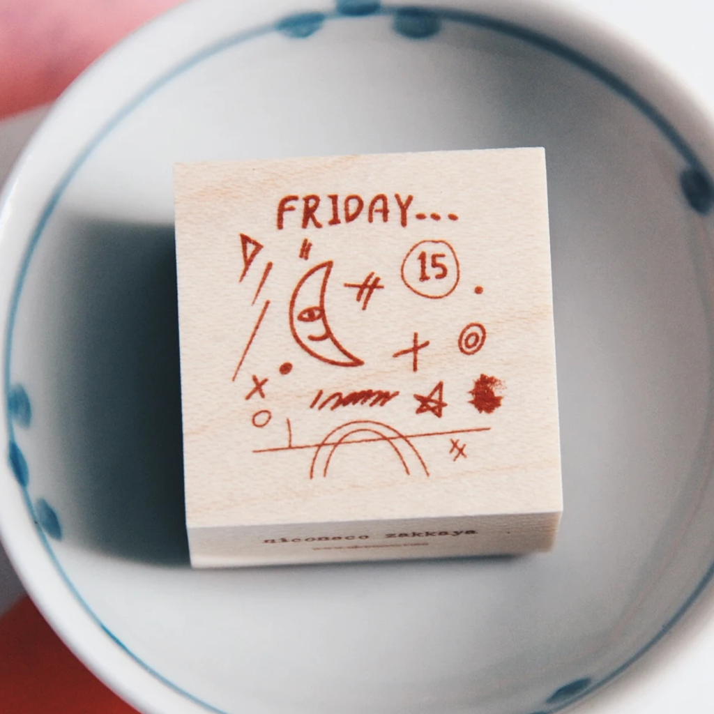 Nico Neco Original Japanese Rubber Stamp vol. 3 No. 1