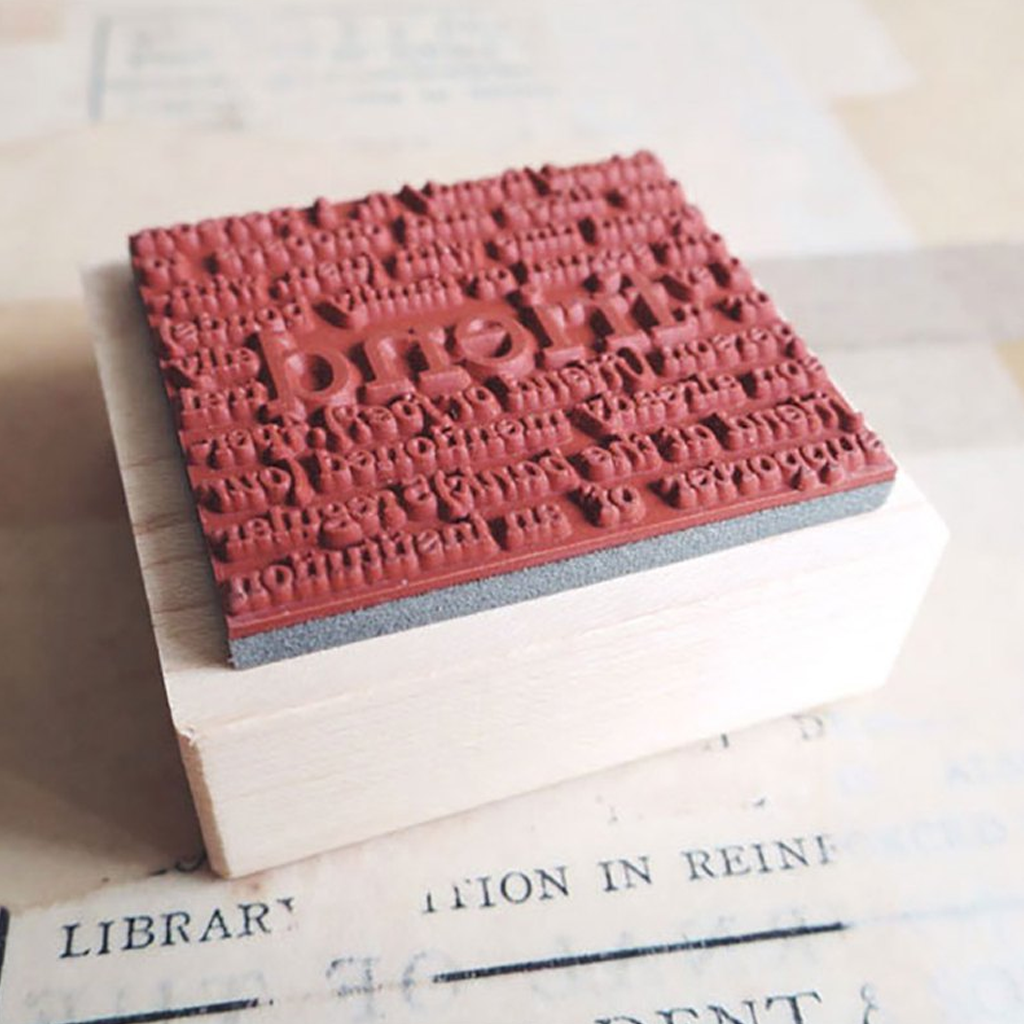 Micia Rubber Stamp - English Friend