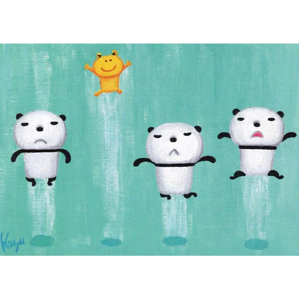 Kazumi Otsuki Frog&#39;s Bottom Power Postcard