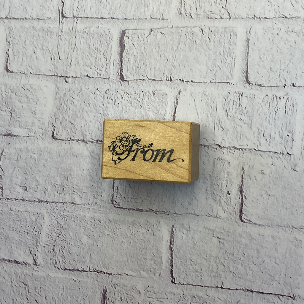 Vintage From Rubber Stamp