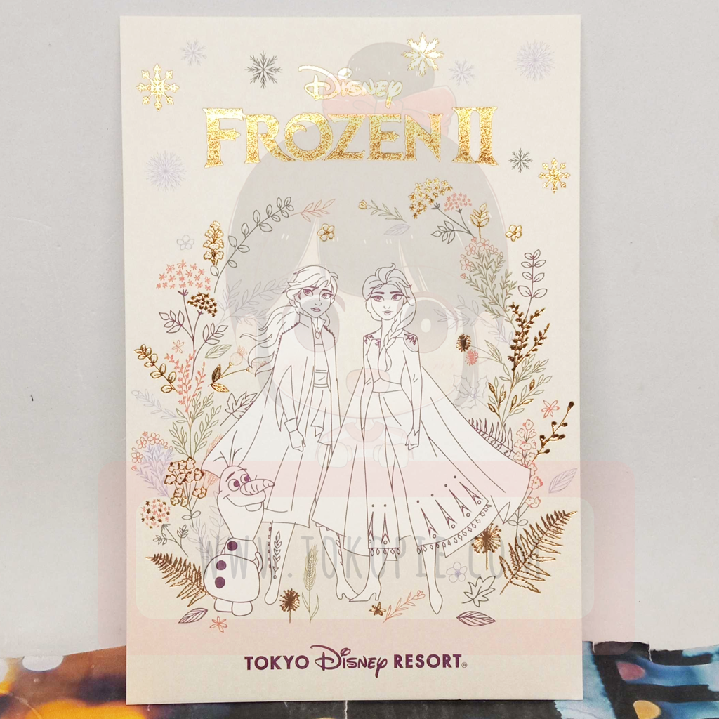 Tokyo Disney Resort Frozen II Postcard