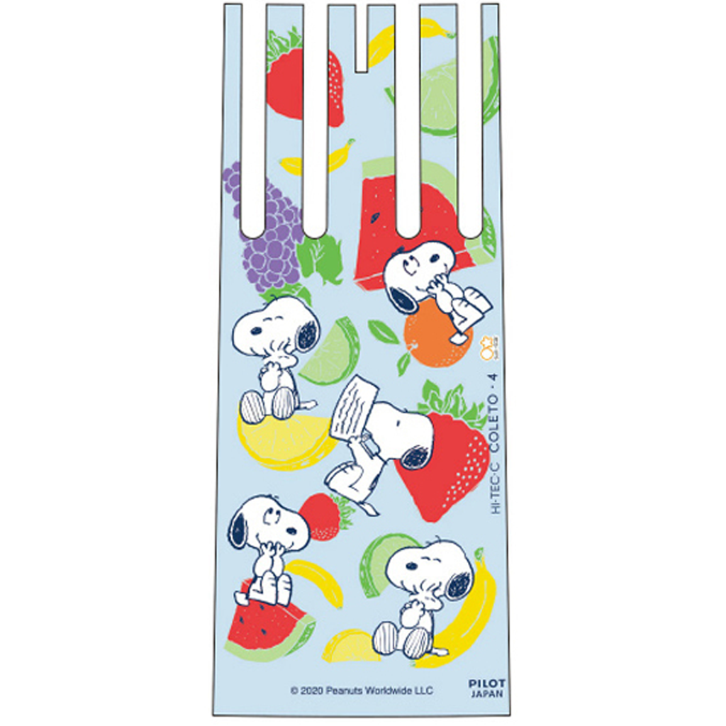 Hi-Tec C Coleto 4 Slot Barrel Peanuts Snoopy Fruits