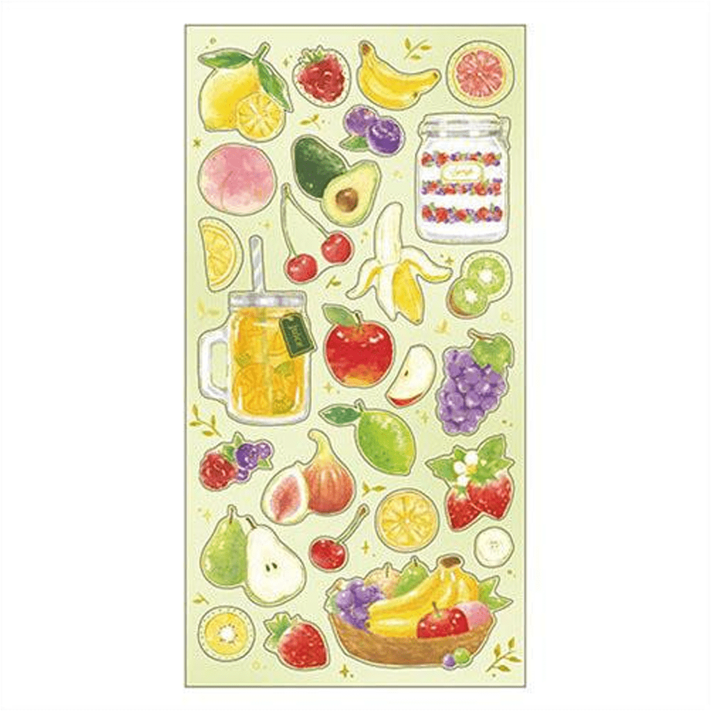 Mind Wave Pluie Douce Sticker - Fruits
