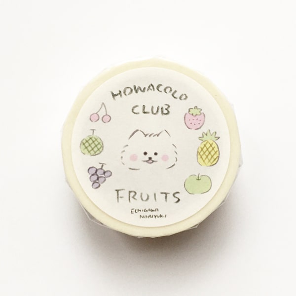 Howacolo Club Masking Tape - Fruits