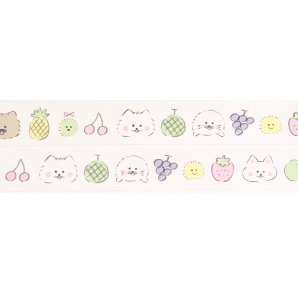 Howacolo Club Masking Tape - Fruits