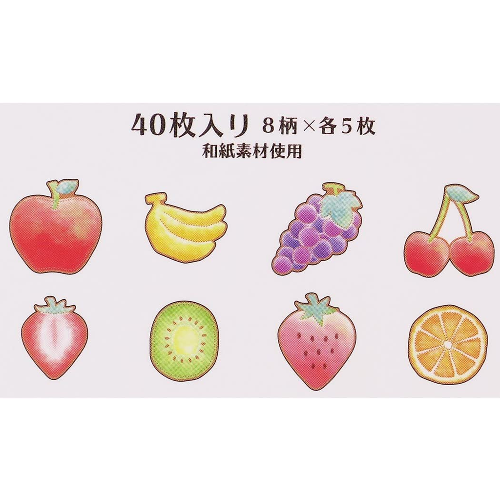 Kamio Japan Fruits Flake Sticker