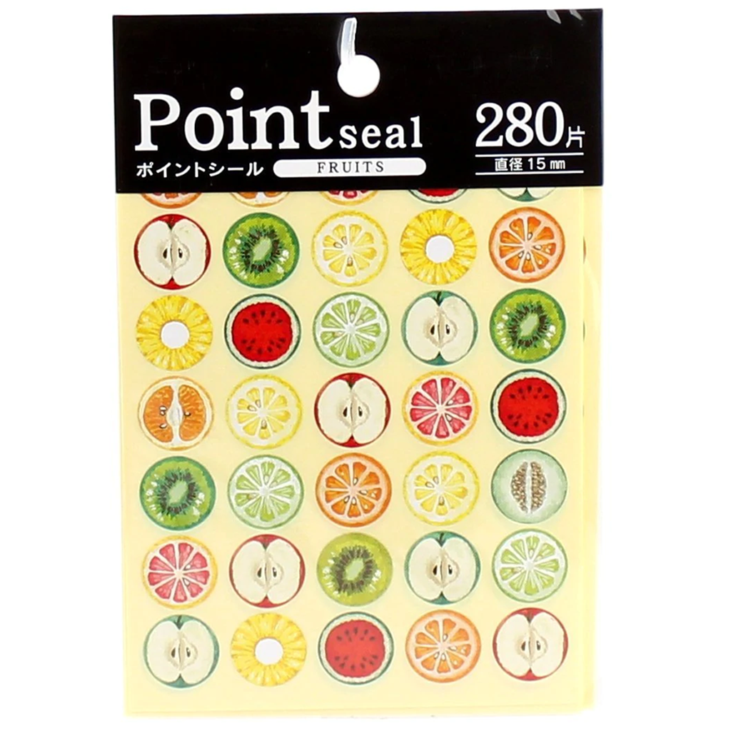 Kyowa Point Sticker Fruits Collection