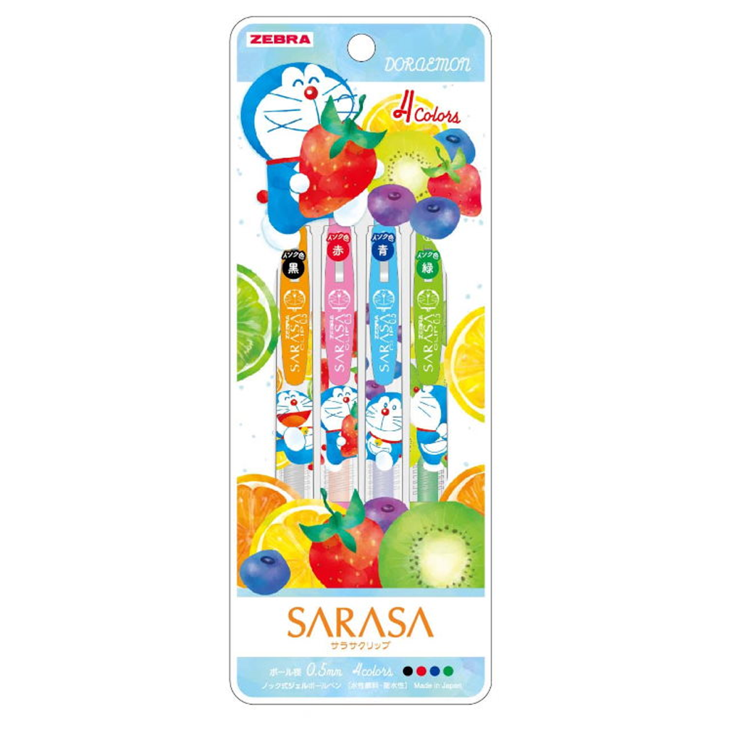 Sarasa Clip Pokemon Set 4 Fruits