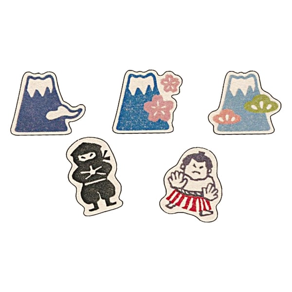 Furukawashiko Soebumi Mount Fuji Flake Sticker