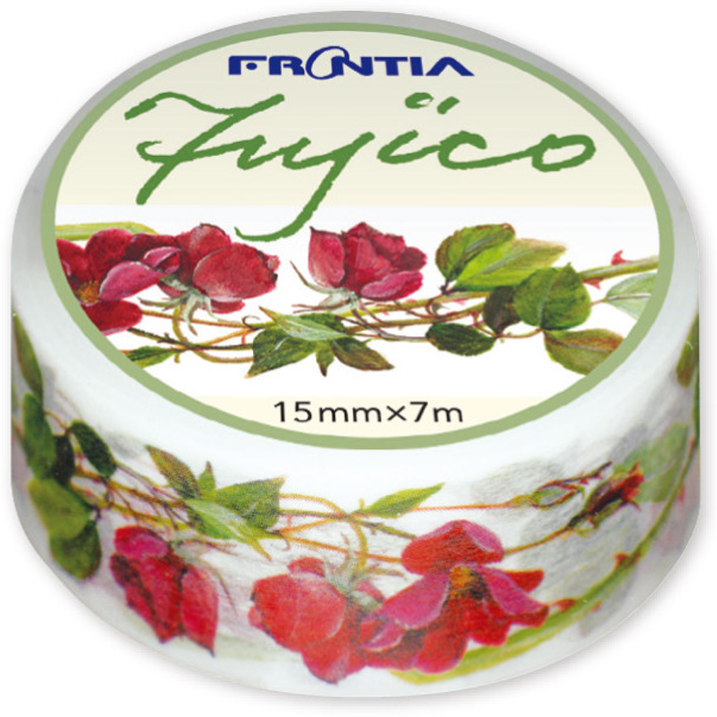 Frontia Masking Tape - Fuji Red Rose
