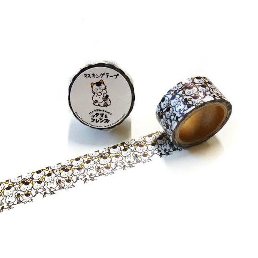 Round Top Masking Tape - Tama & Friends Full Of Tama