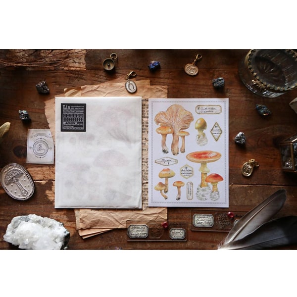 Lin Chia Ning Fungus Sticker Set