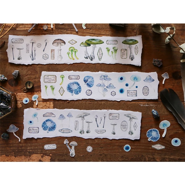 Lin Chia Ning Masking Tape - Fungus Mushroom