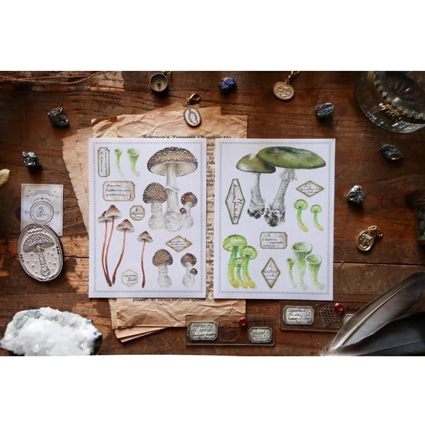 Lin Chia Ning Fungus Sticker Set