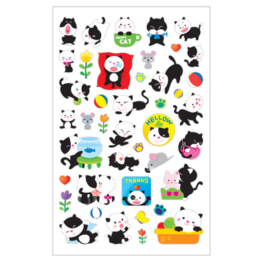 Yeehyun Joyful Sticker - Funny Cat