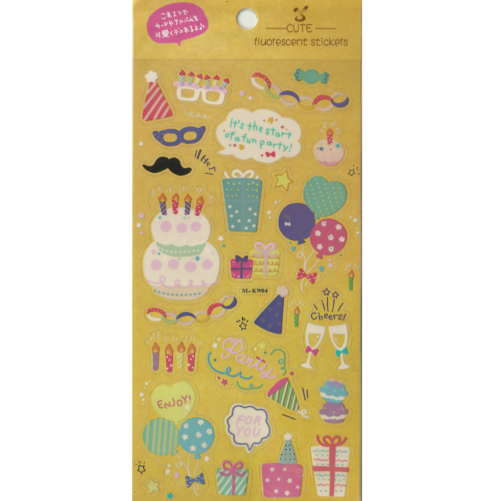 Shan Le Decorative Sticker - Fun Party
