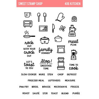 SweetStamp Shop Clear Stamp Large