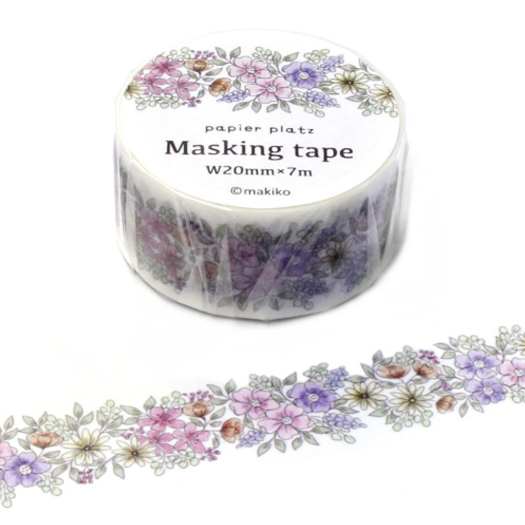 Papier Platz Masking Tape Makiko Garden