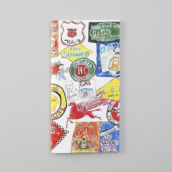 Traveler&#39;s Notebook Regular Size Special Edition Ace Hotel Insert Gas Pump