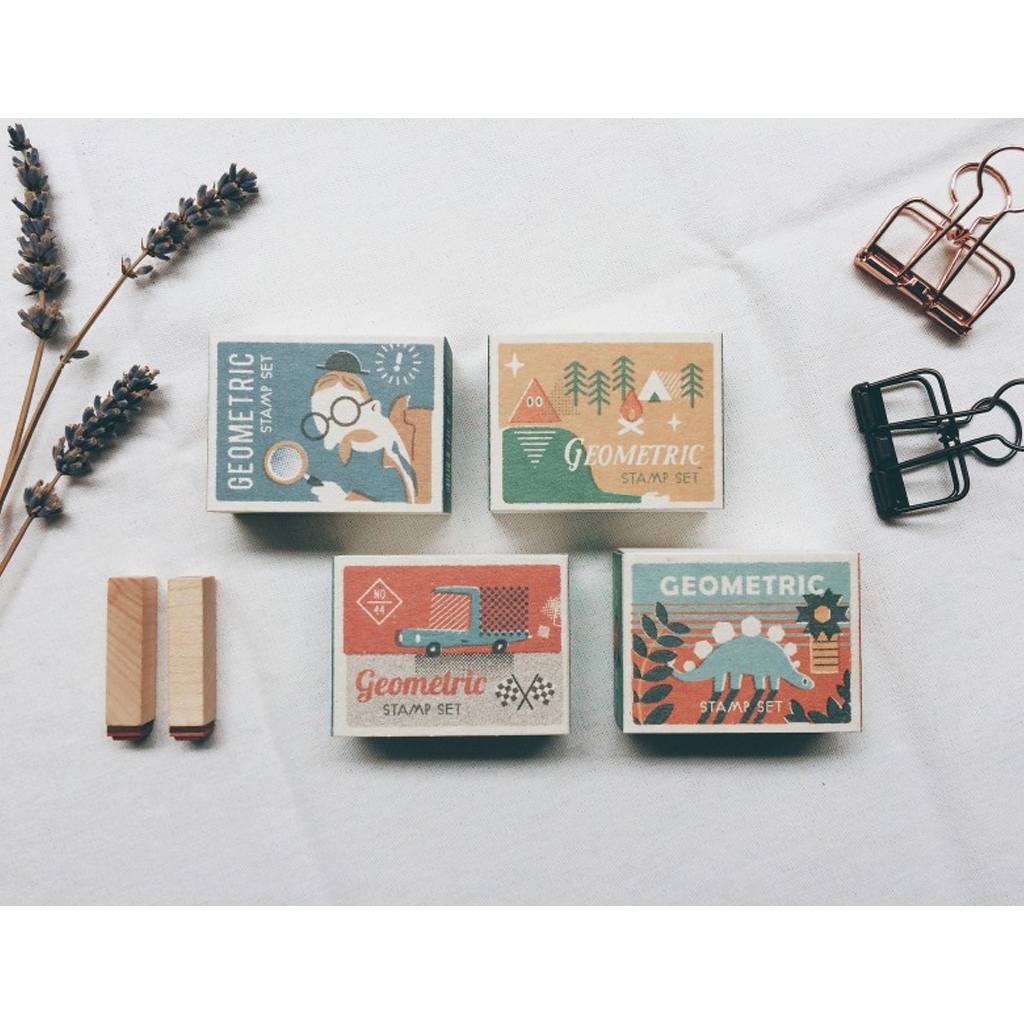 Micia Dimanche - Geometric Stamp